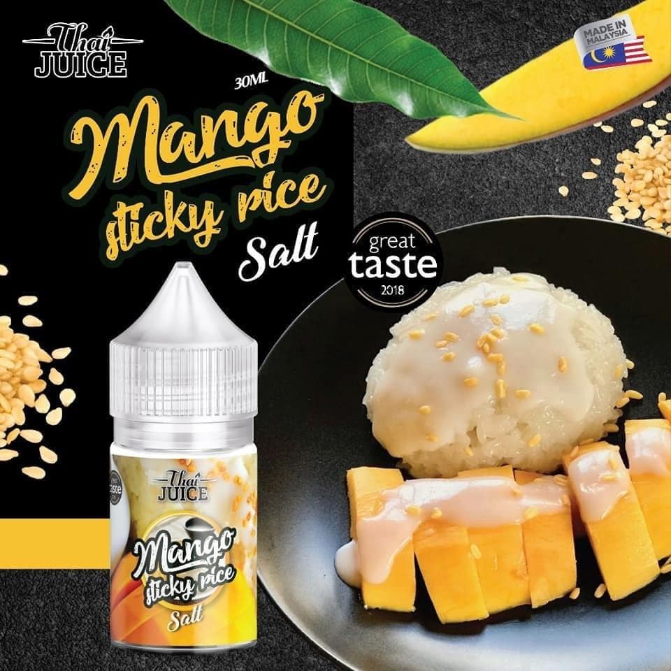 Thai juice Mango Sticky Rice Salt กลิ่นข้าวเหนียวมะม่วง