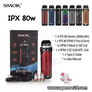 SMOK IPX 80 Vape Pod Kit 3000MAh 5Ml