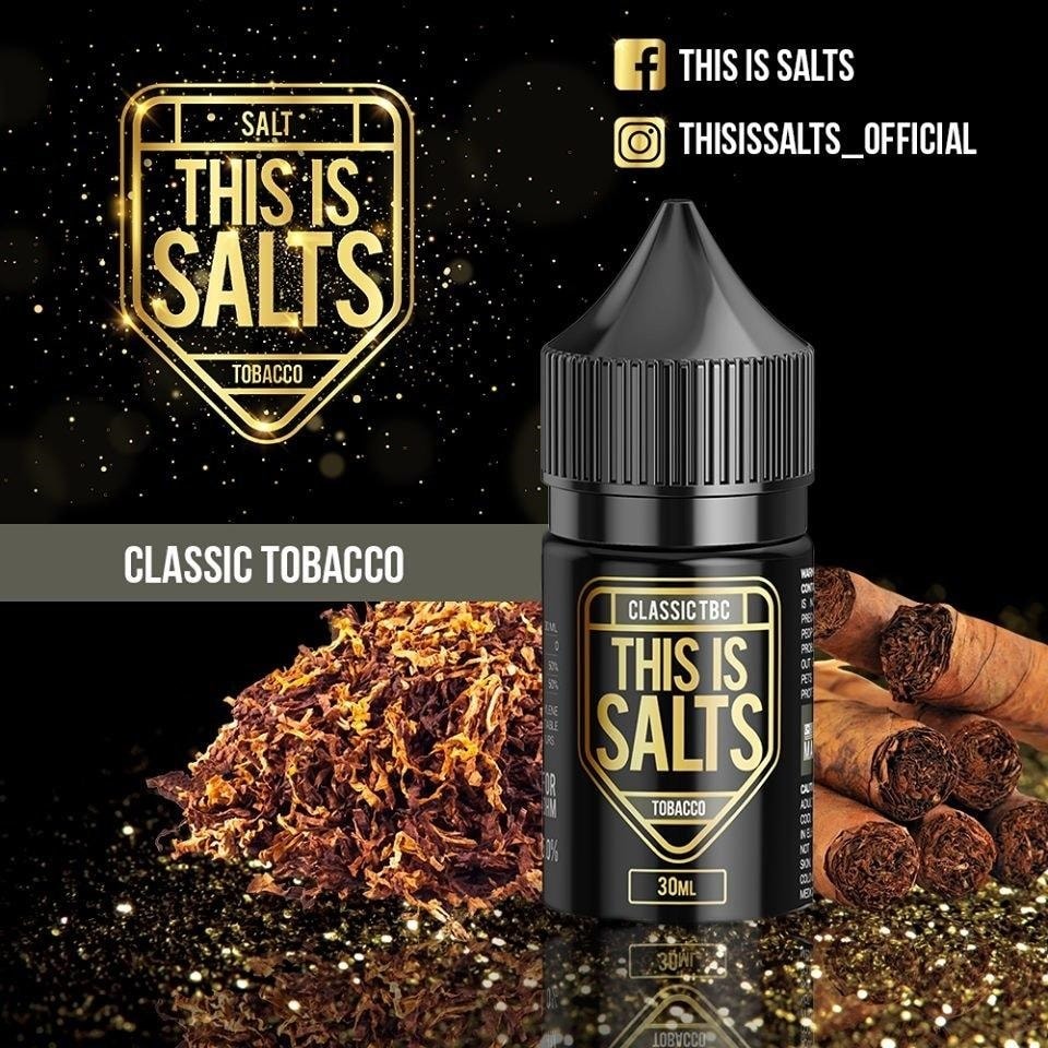 This is Salts - Classic Tobacco กลิ่นยาสูบ 30Ml 35mg