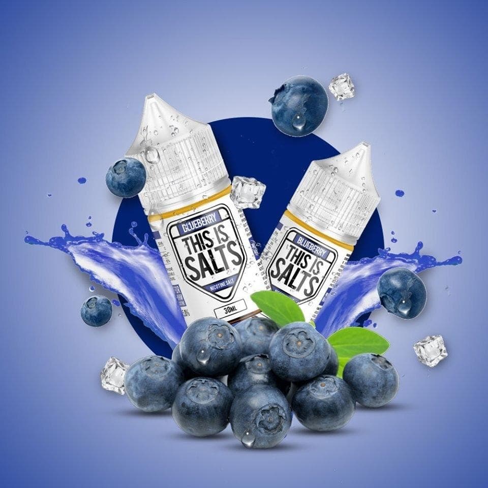 This is Salts - Blueberry บูลเบอร์รี่เย็น 30Ml 35mg