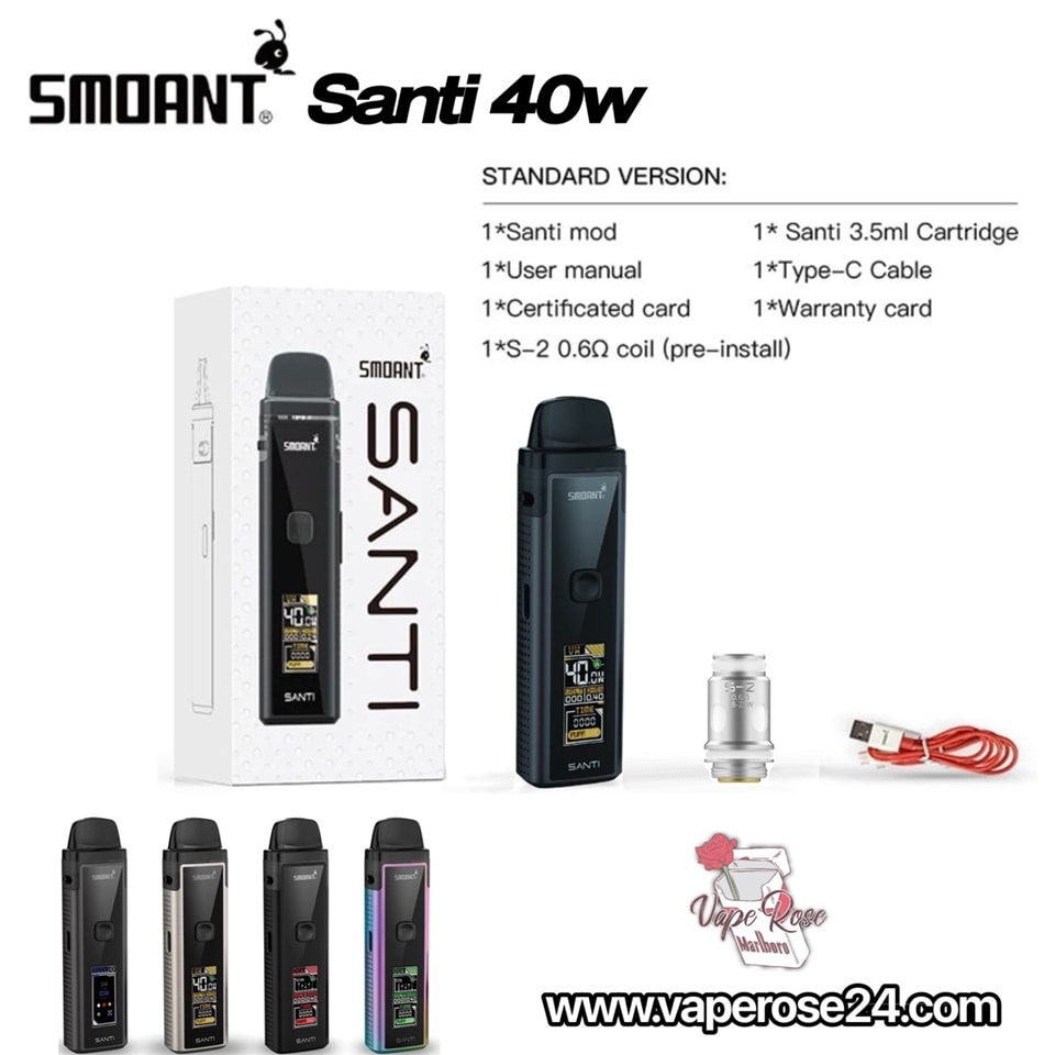 SMOANT Santi Pod 40W 1100MAh 3.5ML