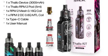 SMOK Thallo Pod Mod Kit 80W 3000mAh [แบตในตัว]
