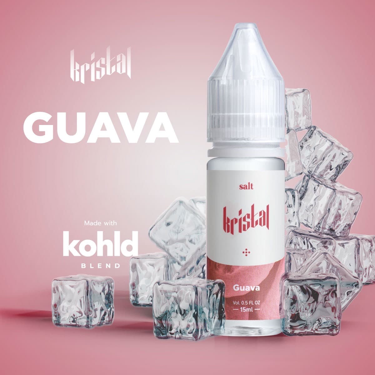 Kristal Guava Saltnic 15ml