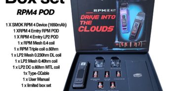SMOK RPM4 BOX SET Pod Limited Edition Set 60W Vape 1650Mah 5ML